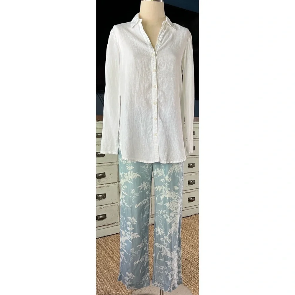 Anthropologie Paige Floral Pants 4 - Picture 10 of 12